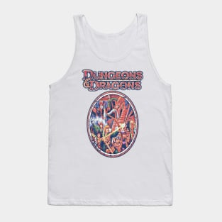Retro dungeons and dragons art Tank Top